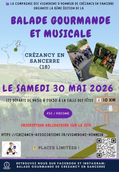 Balade gourmande Crezancy
